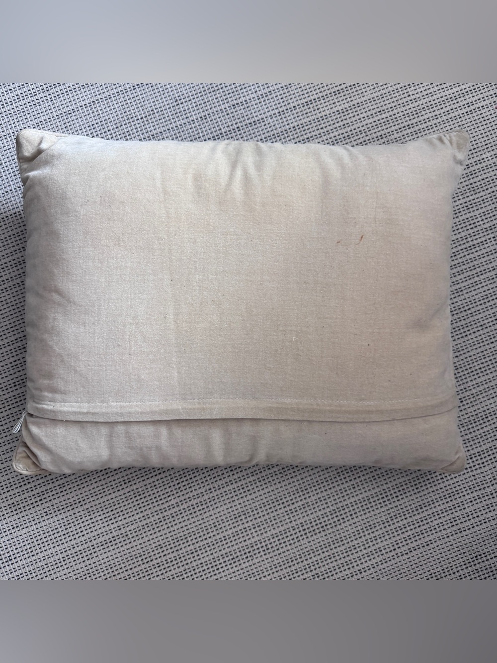 Vintage Michaelian & Kohlberg Hand-Stitched Needlepoint Harvest Aubusson Pillow - Picture 4 of 4